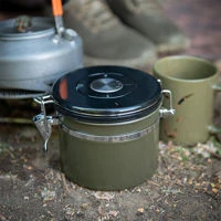 Fox Cookware Coffee/Tea Khaki Storage Jar 860ml